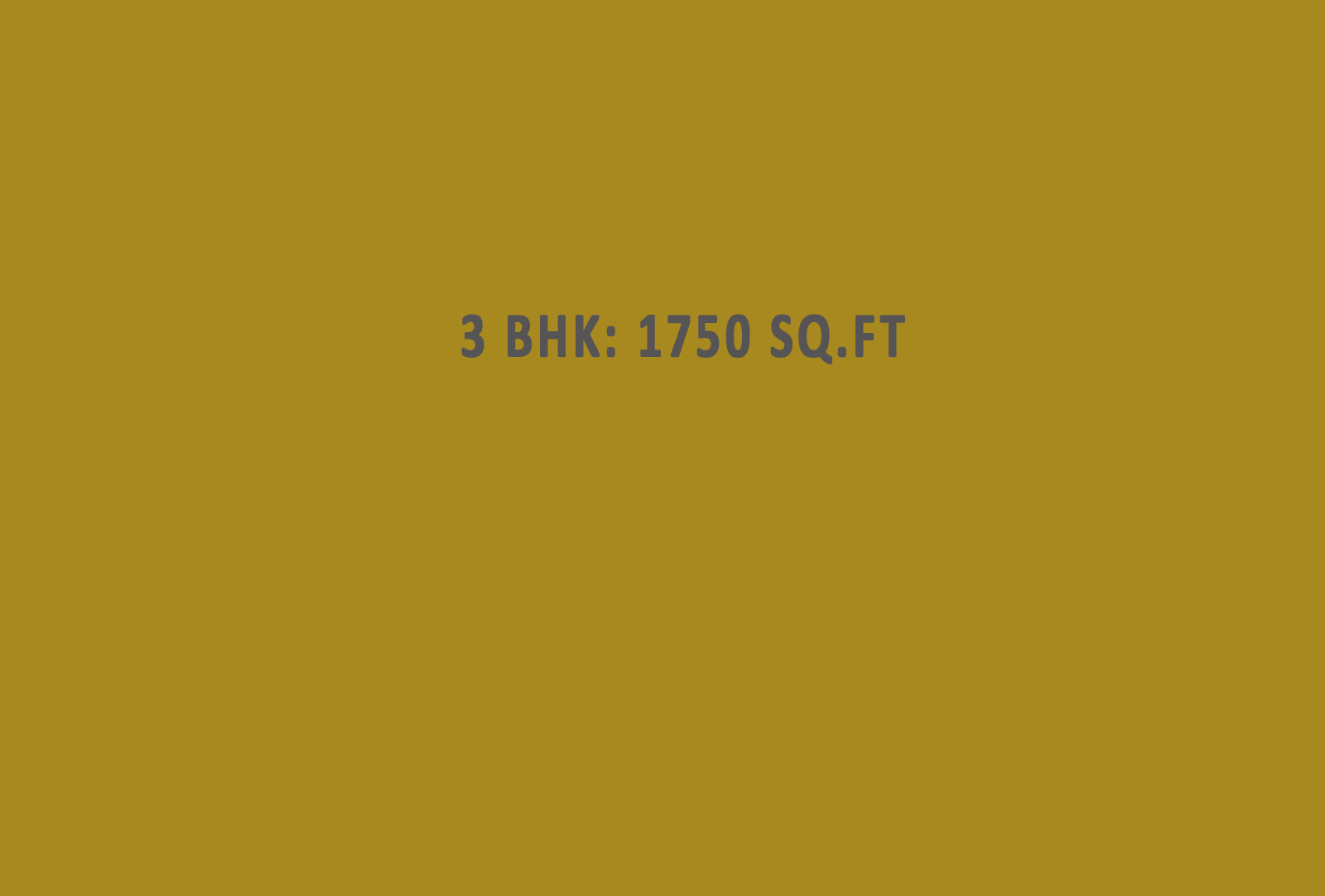 Evoq Mohali Floor Plan 3 BHK